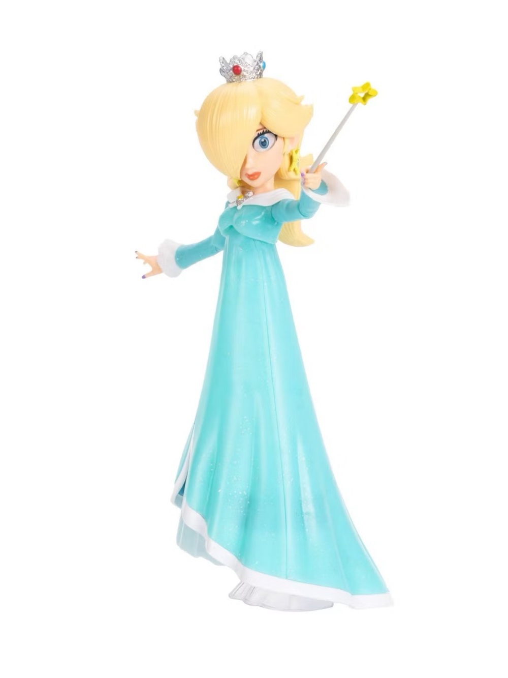 Nintendo Super Mario World Rosalina Figure in Light Blue & Brand New Sealed Toy - Picture 11 of 12